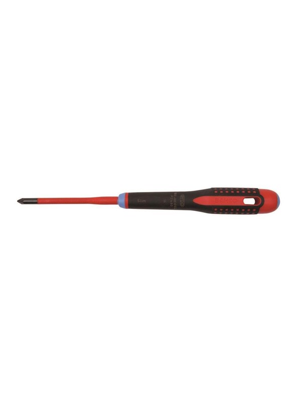 BAHCO 8810sl insulated ergo Pozidriv screwdrivers with slim blades pz1x80