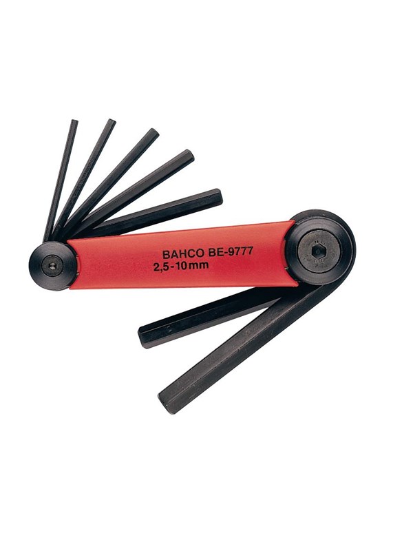 BAHCO Screw.dr set Hex 2.5-10 mm