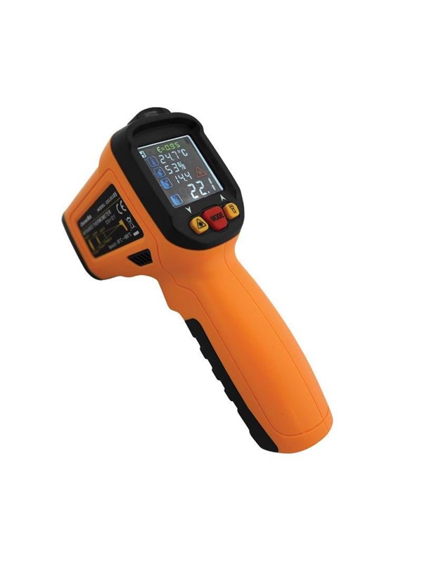 Diesella A/S Infrarood Thermometer w/circular Laser (-30c° - 800°c)