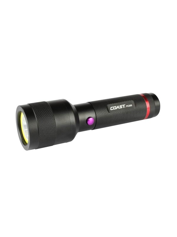 Coast px300 hand torch Wit light + uv light 150lumens