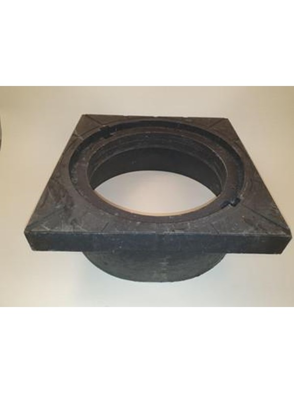 Gavatec Square frame for water meter Cover ø400 mm in recycled Plastic