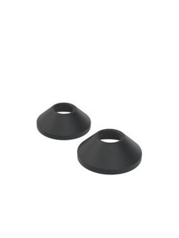 Oras cover flange 70mmx3/4 black matt