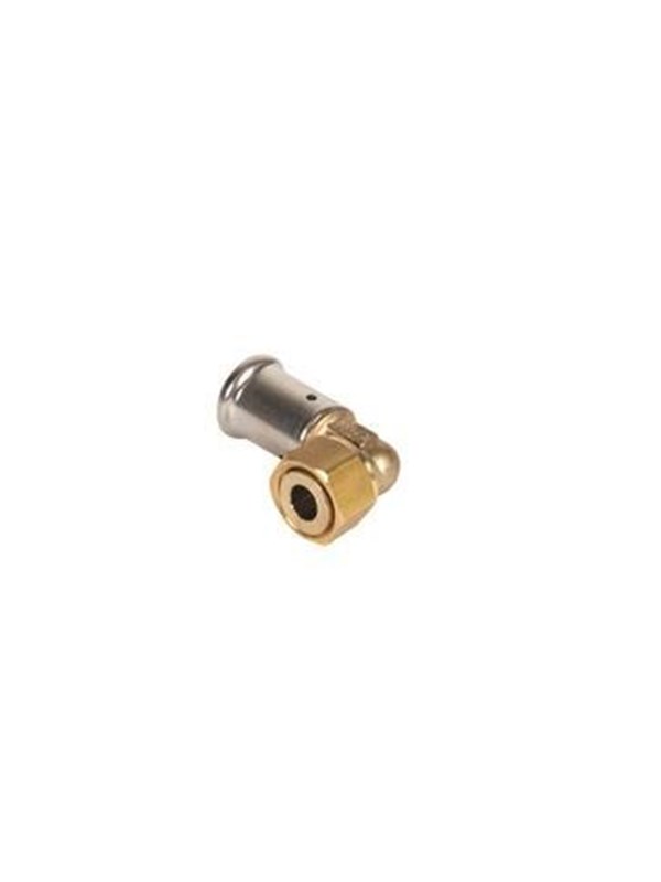 Henco press swivel AV / multimedia paneel with flat sealing bend 90° 20 mm x 34