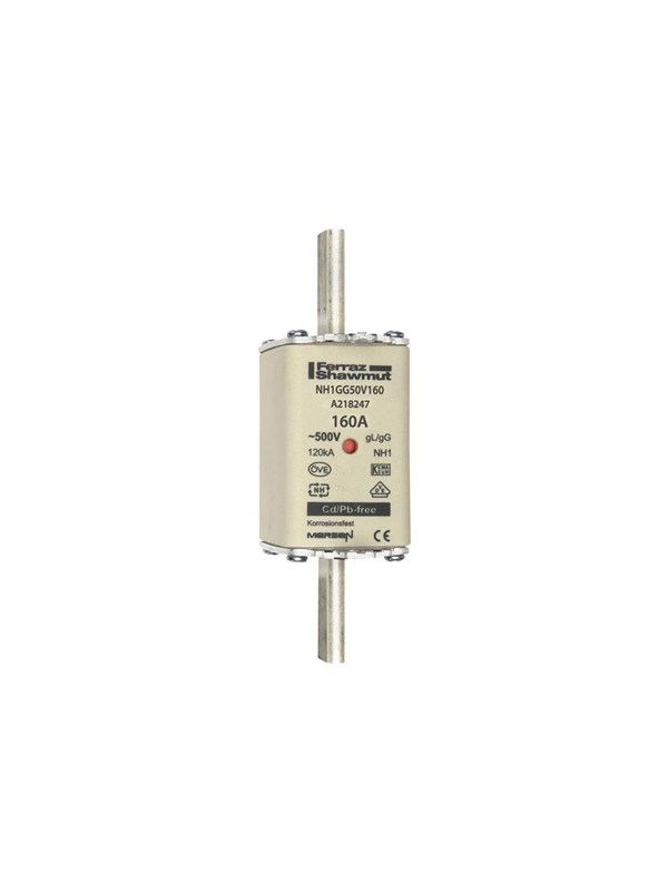Mersen 1B169.000000 NH-zekering Afmeting zekering : 1 160 A 500 V 1 stuk(s)