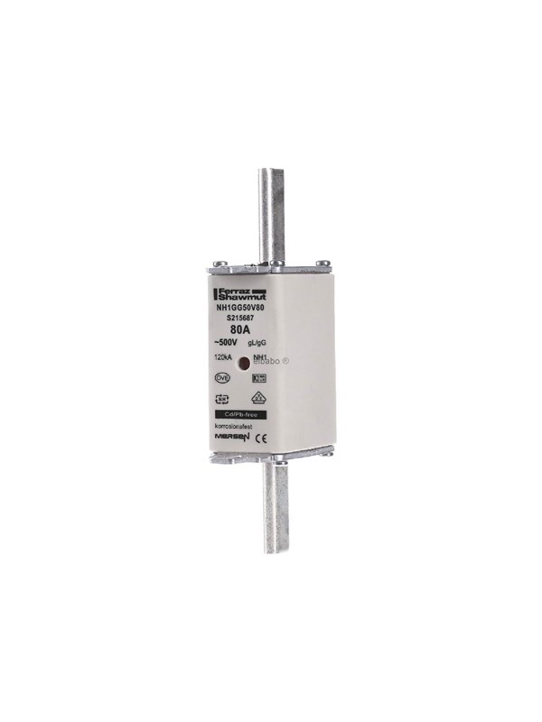 Mersen 1B159.000000 NH-zekering Afmeting zekering : 1 80 A 500 V 1 stuk(s)