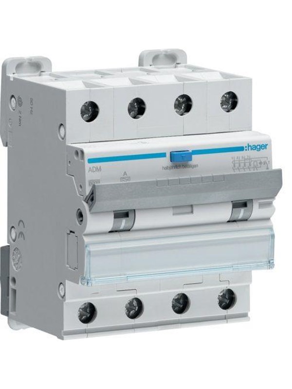 Hager Rcbo 4p 6ka c-16a 30ma 4m
