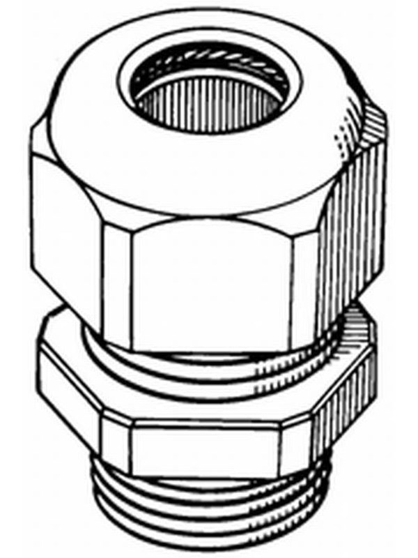 Wexøe Cable gland hsk-k pg21 13-18mm ip68 Blauw 1209210214