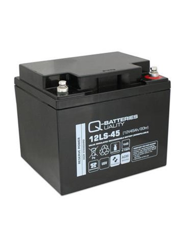 Lakuda Q-batteries 12v 45 ah 125 Watt