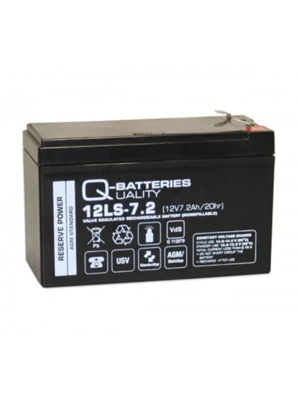 Lakuda Q-batteries 12v-7.2 ah vds for Alarm / backup