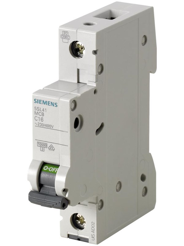 Siemens Circuit breaker 230/400v 10ka 1-pole C 13a