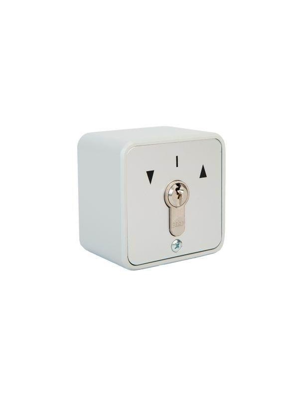 Bennike & Wander Geba key Schakelaar 2 x pulse 1 pole with cylinder