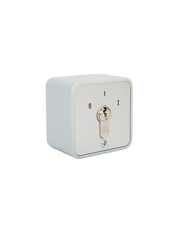Bennike & Wander Geba key switch on-off 2 pole with cydinder
