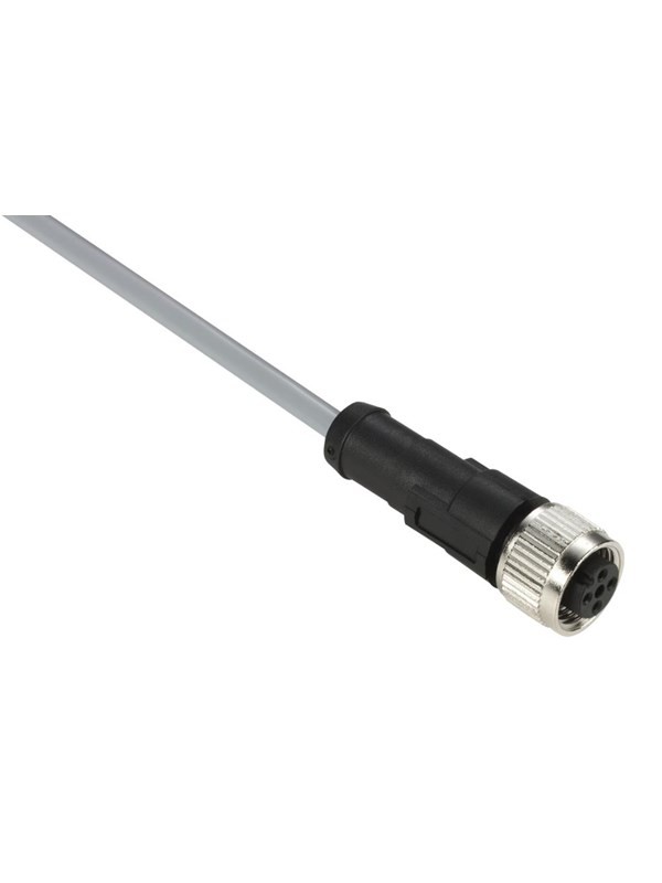 TELEMECANIQUE SENSORS Sensorkabel polyvinylchloride m12 4-pin female straight 5 meters xzcpv1141l5