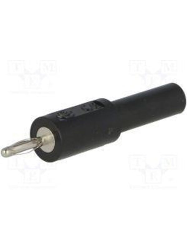 Elma Instruments Banana plug AV / multimedia paneel - ada ø4/4mm Zwart 1057