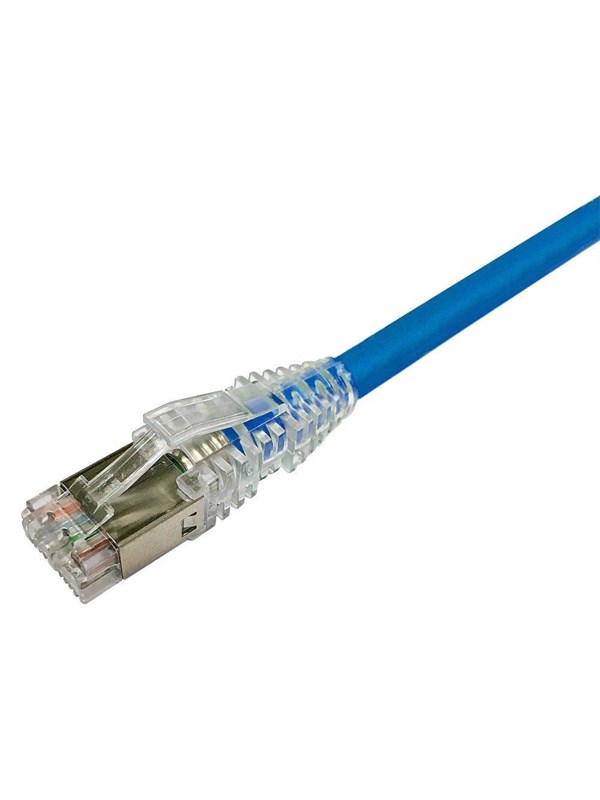 Netconnect Patchcord cat6a s/ftp lszh 1m blue