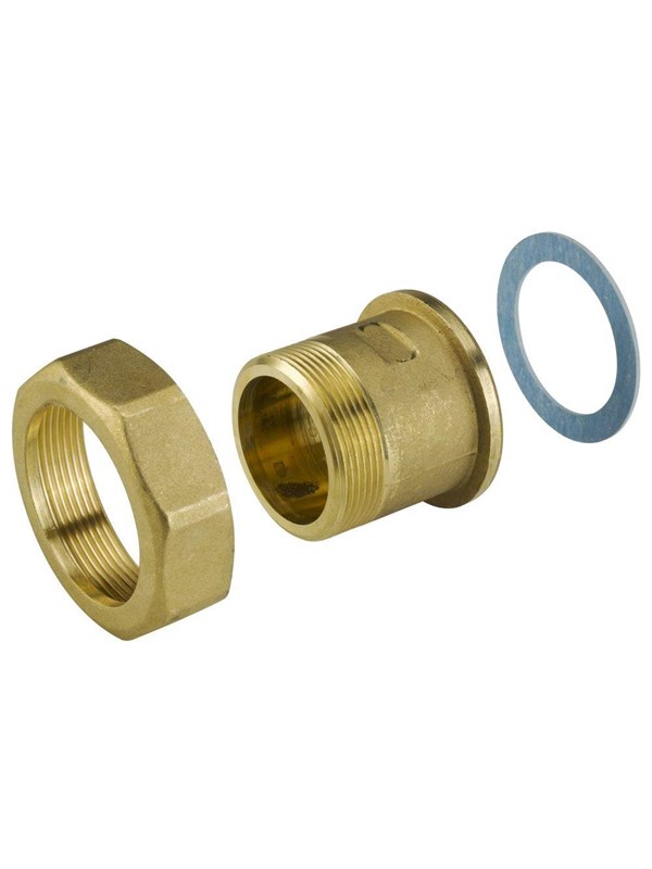 Danfoss Messing draadkoppeling AB QM DN 20 1 set