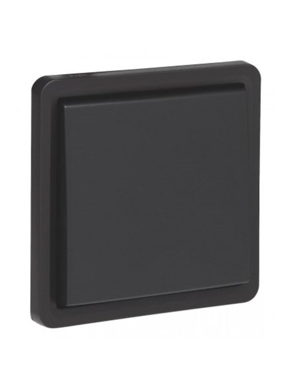 Niko-Servodan Splashproof surface-mounting Schakelaar 10 ax/250 vac with plug-in terminals excluding surface-mounting box Zwart
