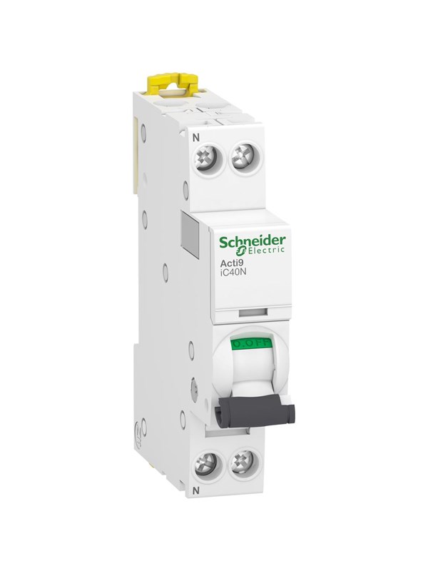 Schneider Electric Acti 9 ic40n 1pn C 13a 6000a/10ka miniat