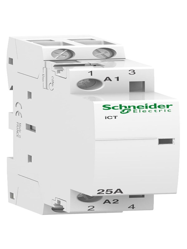 Schneider Electric Ict25a 2no 220...240vac 60hz contactor