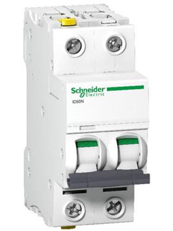 Schneider Electric Acti9 ic60n miniature circuit breaker - 2p - 1a - C curve