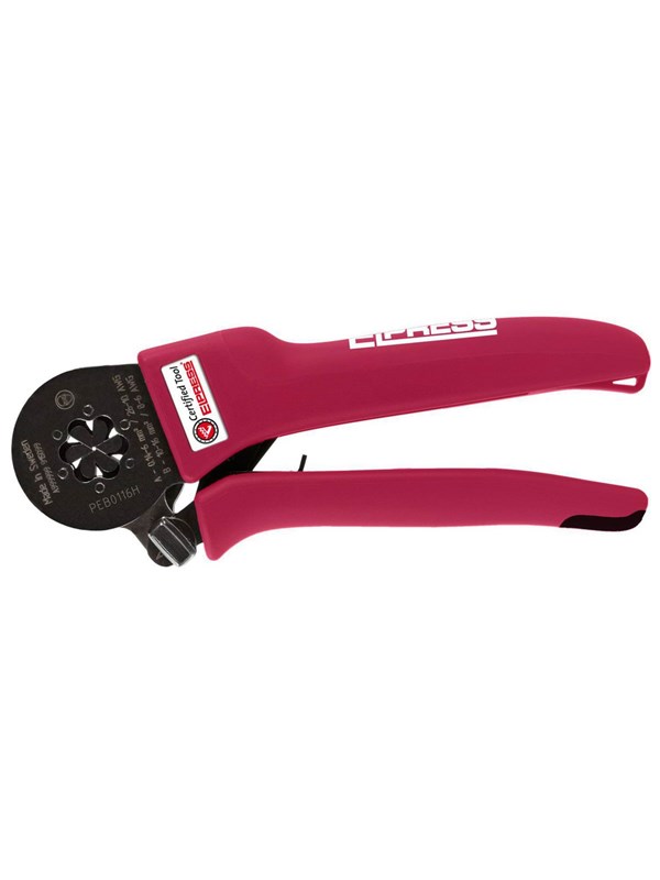 Elpress Crimp tool peb0116h for end terminals 0.14-16mm2 hexagonal