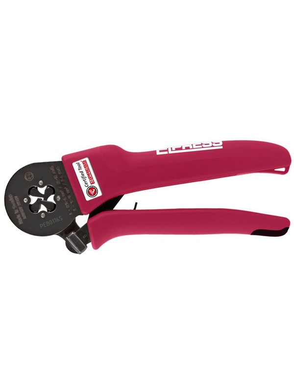 Elpress Crimp tool peb0116s for end terminals 0.14-16mm2 square