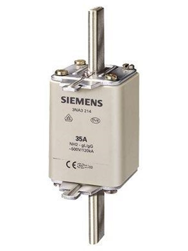Siemens 3NA3244 Zekeringsinzetstuk Geschikt voor Zekeringsgrootte 000-4 Afmeting zekering : 2 250 A 500 V 3 stuk(s)