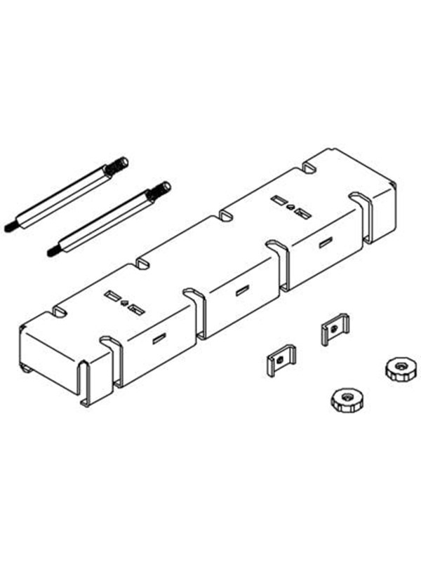 Cubic Bescherming busbar Houder inlet cpl s225