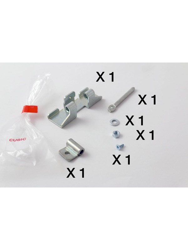Cubic Reinforced hinge complete