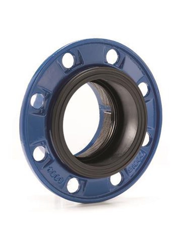 Avk combi-flange for pe and polyvinylchloride pipes pn16 dn200 mm ø200 mm