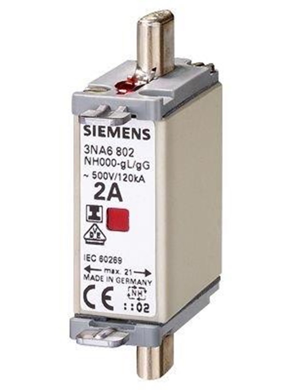 Siemens Lv hrc fuse link 500v s.000 50 A iso ci 3na6820