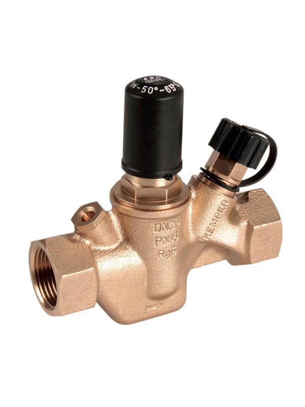 Kemper 12 multi-therm automatische dubbelregelende klep