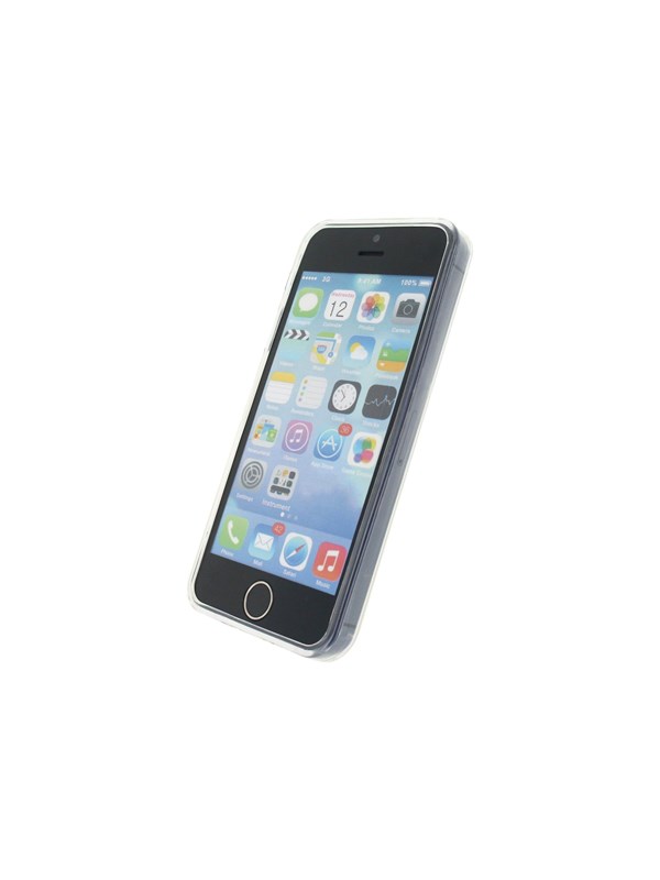 Mobilize Doorzichtig Hoesje geschikt voor Apple iPhone 5 Telefoonhoesje Flexibel TPU | Mobilize Gelly Backcover | Doorzichtig Telefoonhoesje iPhone 5 | iPhone 5 Case | Back Cover - Transparant
