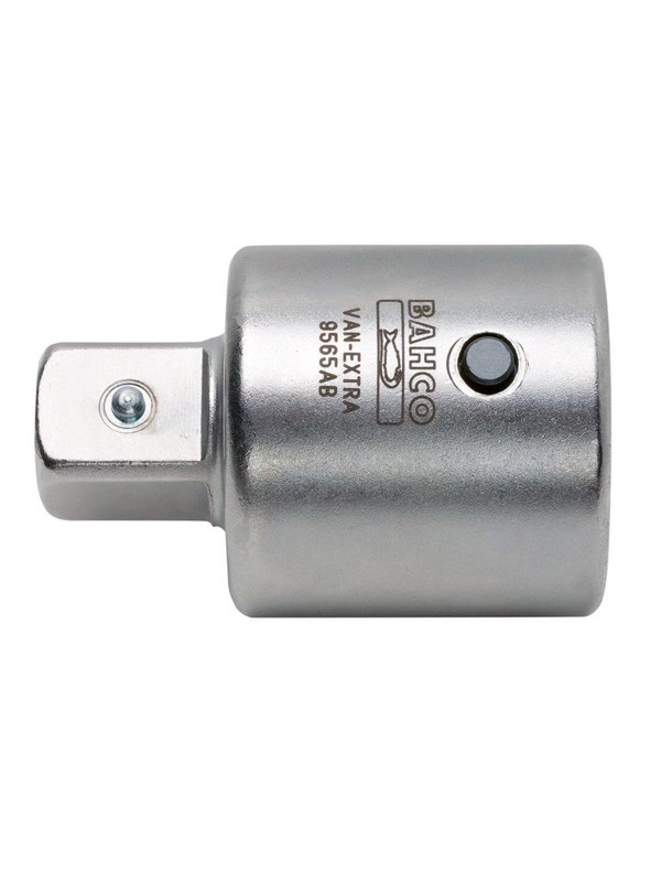 BAHCO Verlagende adapter voor 1 vierkante aandrijving en 1 dop.