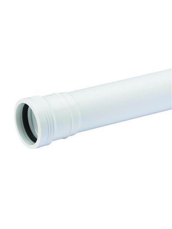 Wavin Wafix pp pipe with sleeve 32 x 250 mm white