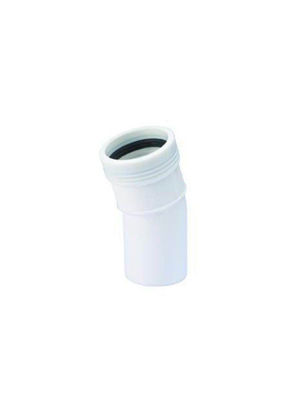 Wavin Wafix pp bend 15° x 32 mm white
