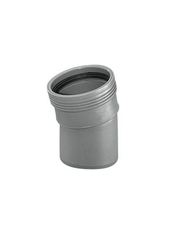 Wavin Wafix pp bend 15° x 50 mm grey