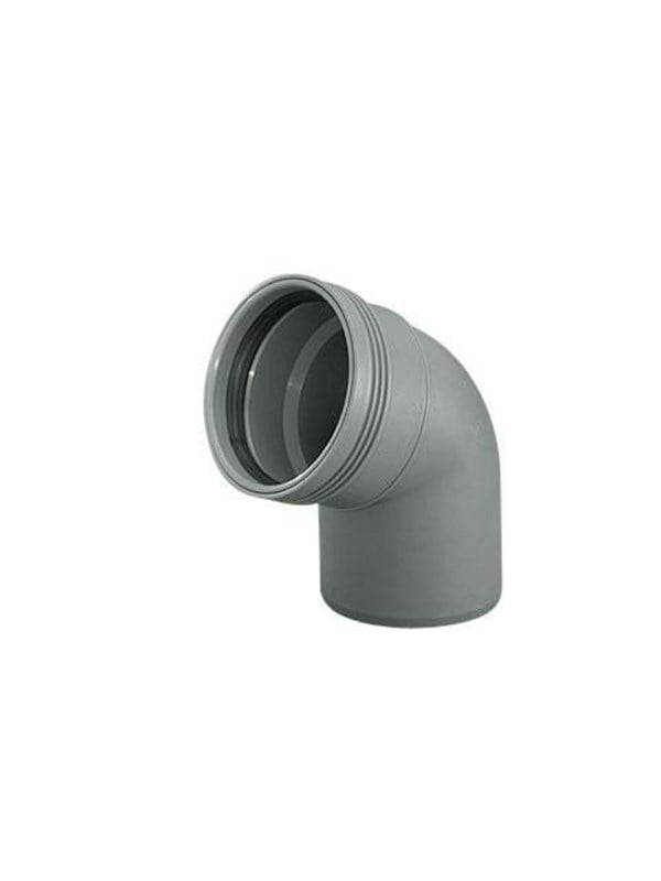 Wavin Wafix pp bend 67° x 110 mm Grijs