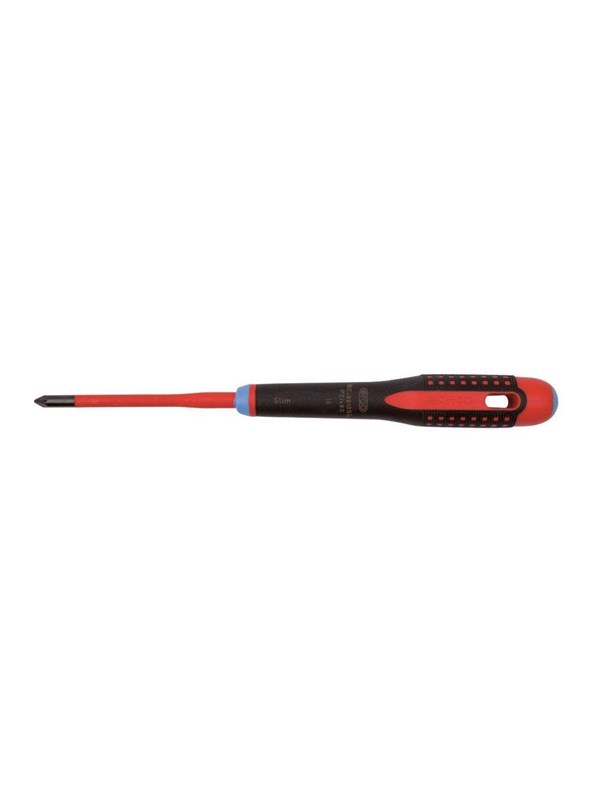 BAHCO 8820sl insulated ergo pozidriv screwdrivers with slim blades pz2x100