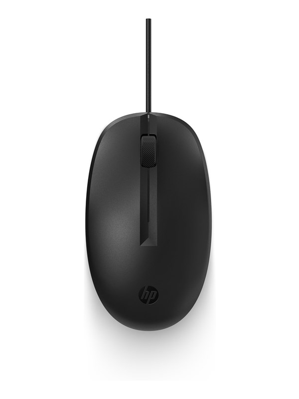 HP 125 Wired Mouse (265A9UT) - Muis - Zwart