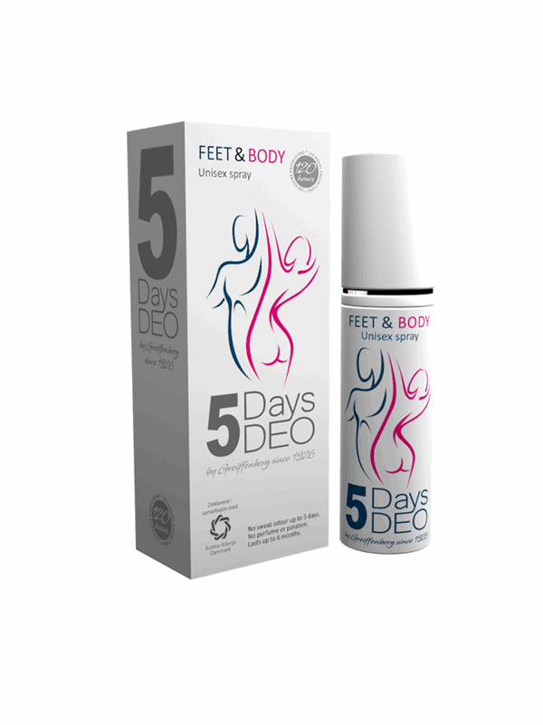 5days deo - Feet and Lichaam