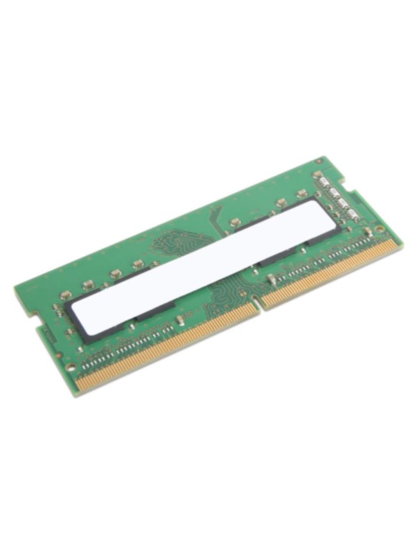 Lenovo DDR4 - module - 32 GB - SO-DIMM 260-pin - 3200 MHz / PC4-25600 - unbufferedDDR4-module van 32 GB, SO-DIMM met 260 pinnen, een snelheid van 3200 MHz / PC4-25600 en ongebufferd