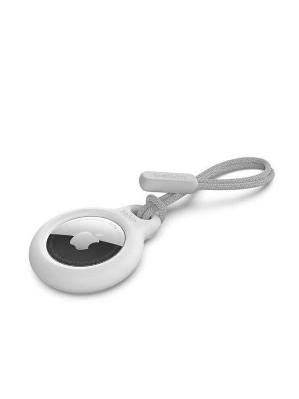 Belkin Beschermende tracker houder met bandje - voor Apple AirTag - Wit- 1 stuk