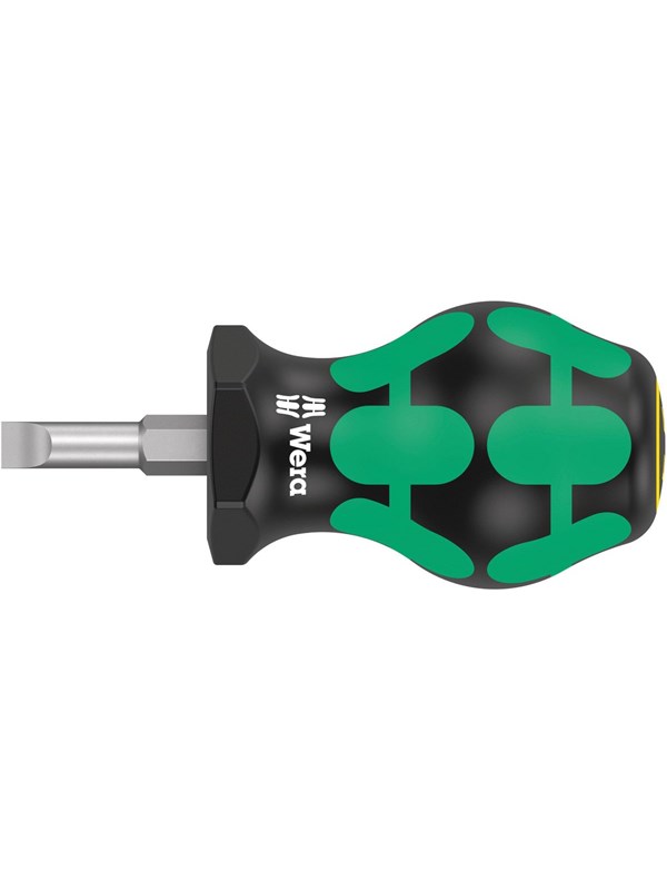 Wera 05008842001 Stubby Carburateurschroevendraaier - Sleuf - 5,5 x 25mm - 355