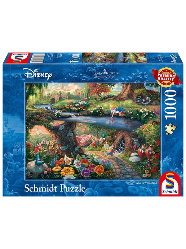Schmidt Puzzle Legpuzzel Disney - Alice In Wonderland 1000 Stukjes