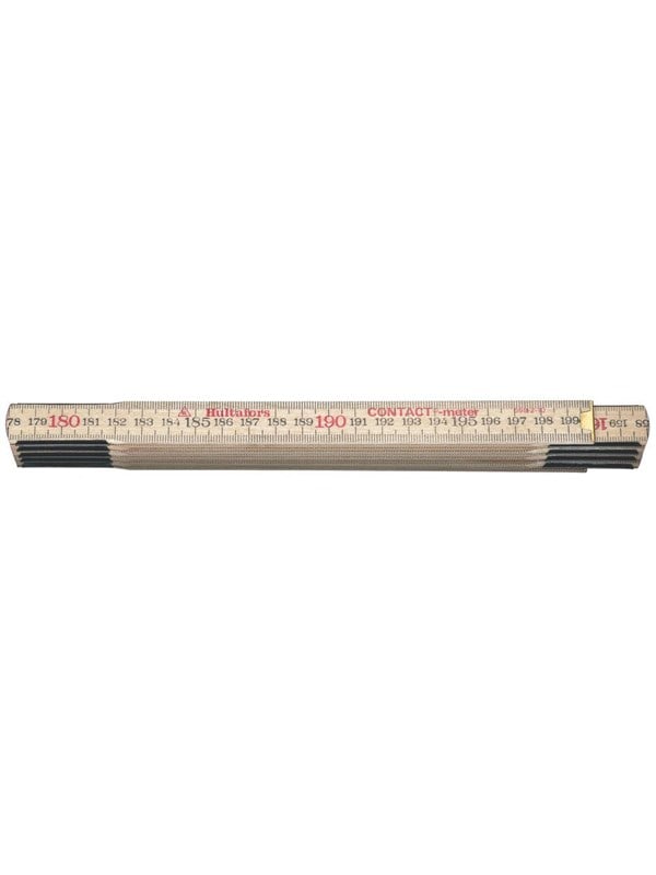 Hultafors Houten vouwmeter 559 contact-meter 2m 10 schakels
