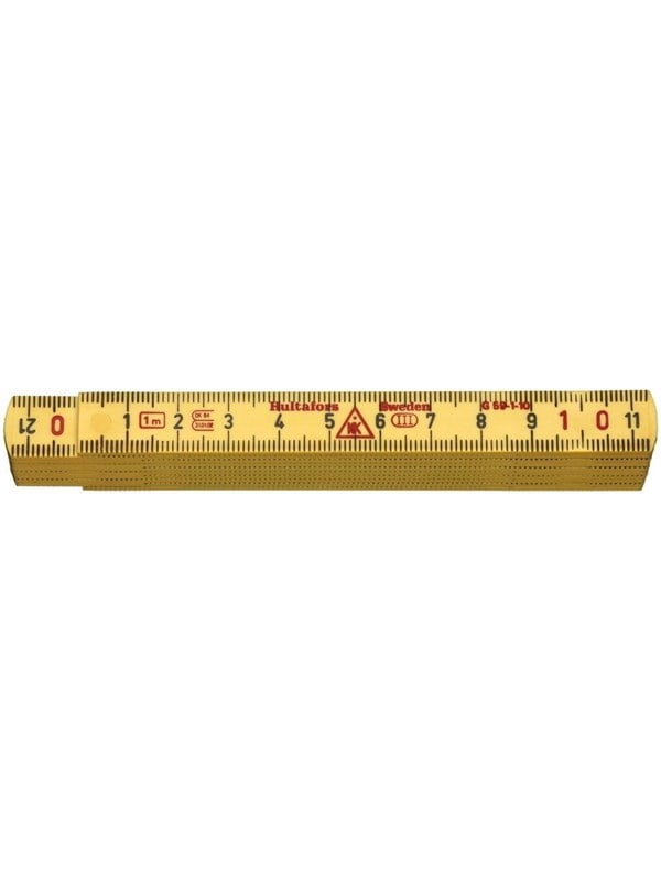 Hultafors Fiberglass folding rule g59 1m 10 links
