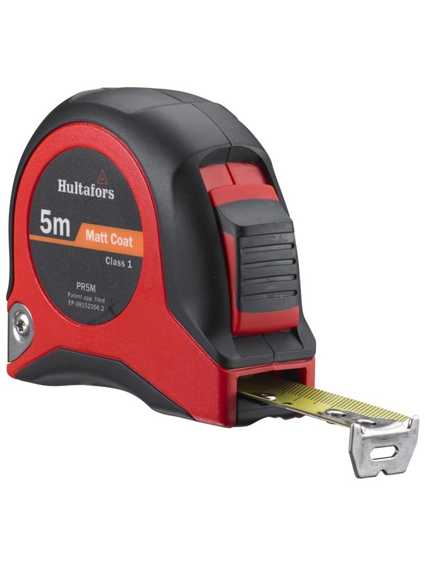 Hultafors PR 5M Rolmaat - Staal - 5m x 19mm - Geel