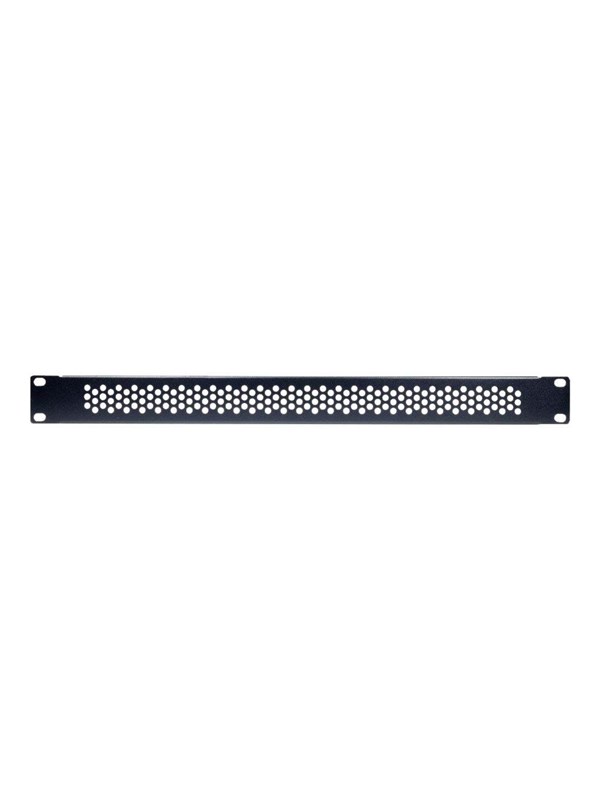 Inter-Tech IPC 19" Lochblende 1HE 45x482x11mm R = IPC 19" paneel met gaten, 1U, 45x482x11mm R
