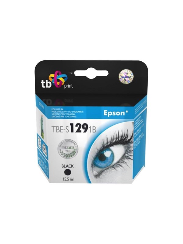 TB Print TBE-S1291B Zwart Inkt (alternative for: Epson T1291)